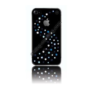 Чехол Bling My Thing Milky Way Case Blue Mix Clear for iPhone 4 (11-00-2-11)